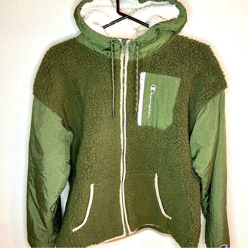 Champion fleece hooded jacket